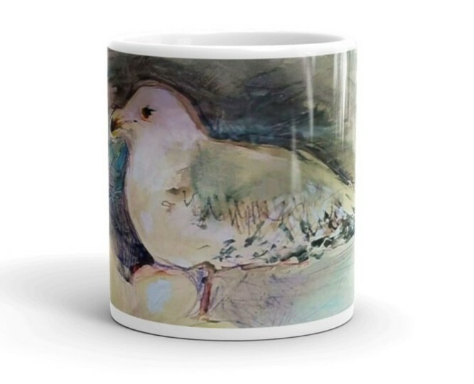 " Happy Seagull"Coffee-Tea Mug 11oz, Gift arrives in 2 weeks New gallery