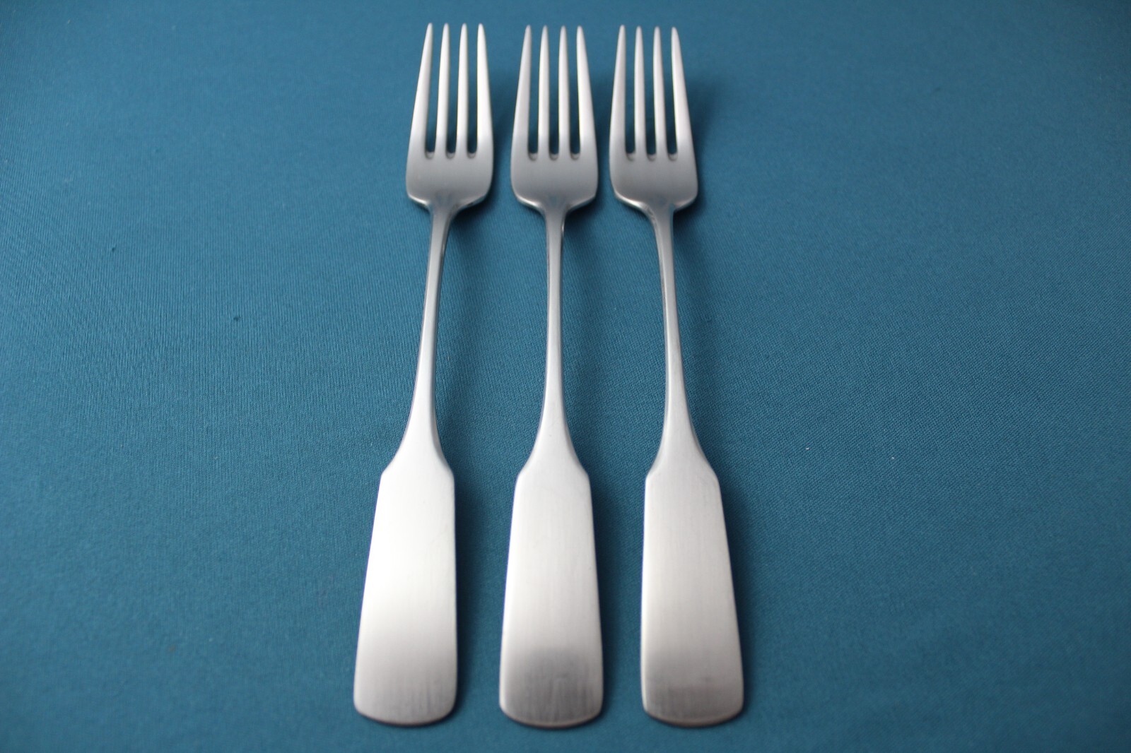 3 Dinner Forks WMF PILGRIM Satin Stainless Germany 7 1/2" gallery