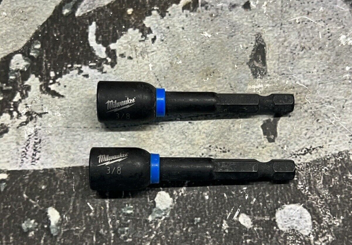 2 PACK MILWAUKEE 49-66-4535 MAGNETIC IMPACT NUT DRIVER 3/8 gallery