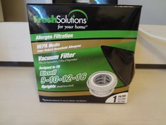 Fresh Solutions Vacuum Filter Designed for Bissell 9-10-12-16 Uprights 1 filter