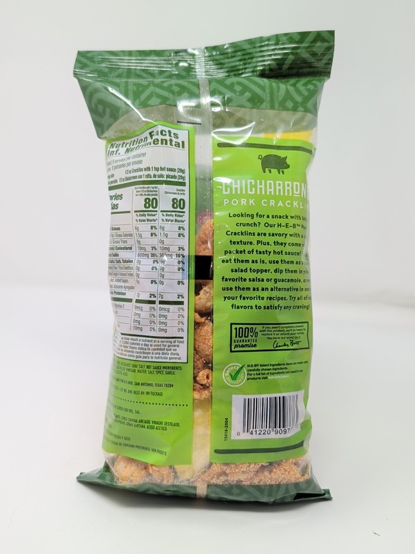 HEB Chicharrones Pork Cracklins 6 Ounce Bag gallery