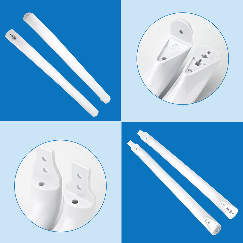 Door Handles Compatible for GE Refrigerator WR12X22148 WR12X20141 WR12X11011 gallery