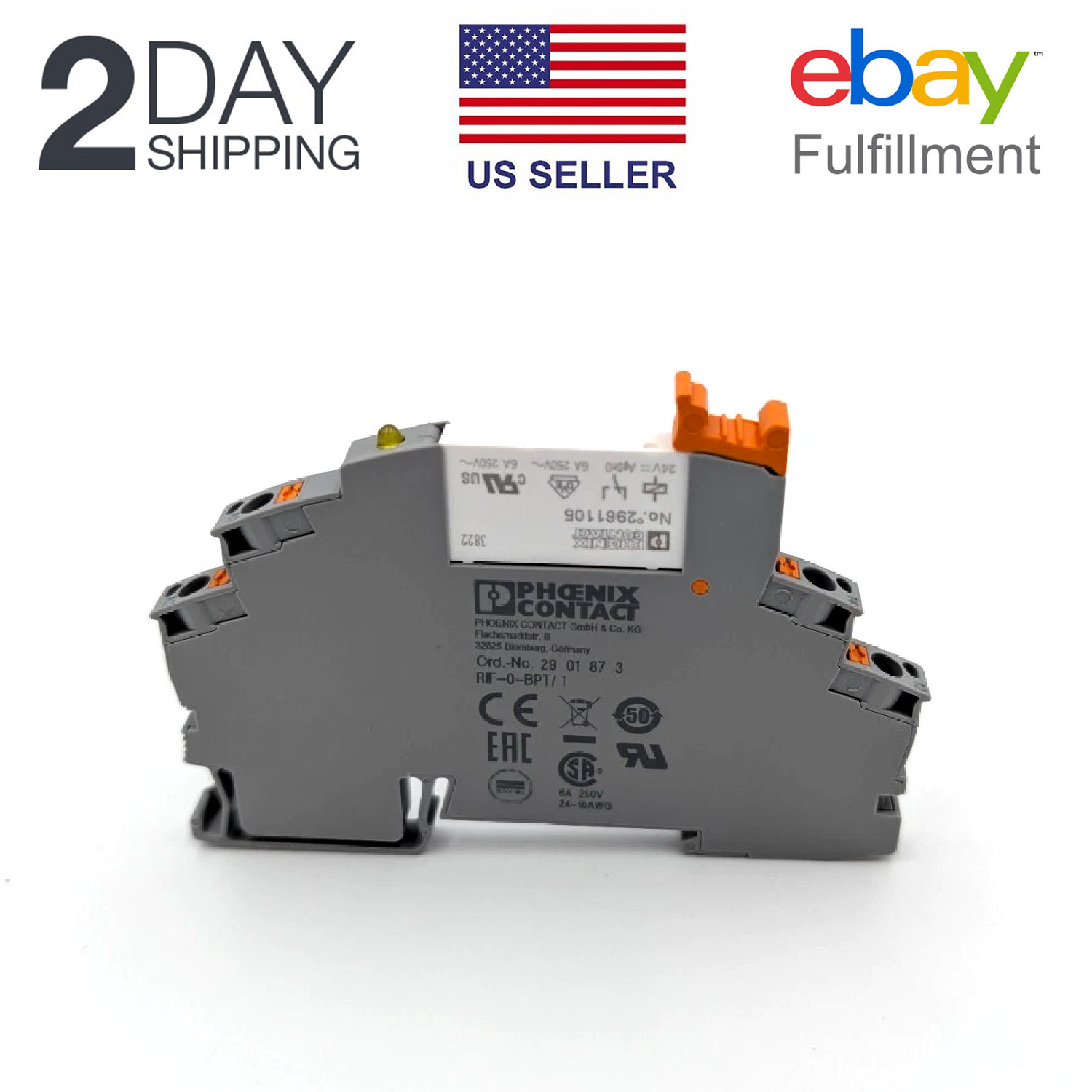 Phoenix Contact RIF-0-RPT-24DC/ 1 - Relay module 2903361 US STOCK 1 PIECE ONLY gallery