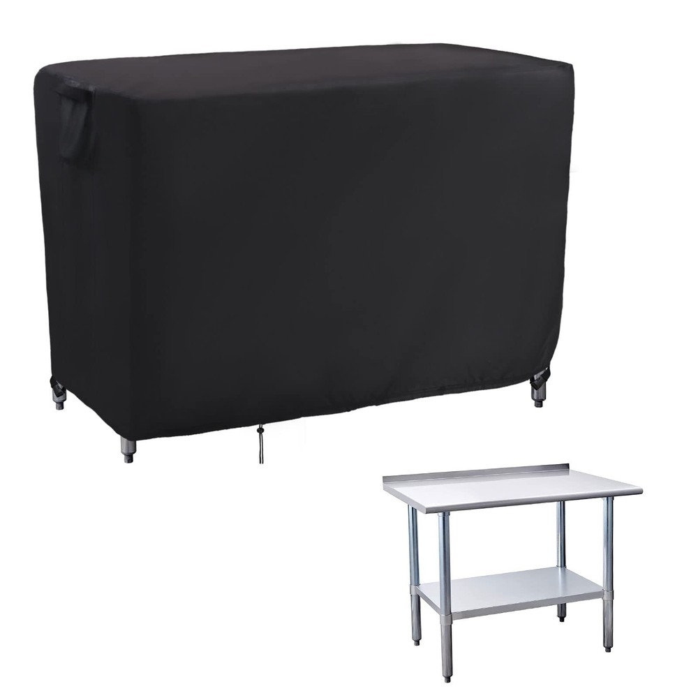 Outdoor Prep Table Covers, Waterproof Stainless Steel Table Cover Metal Table...