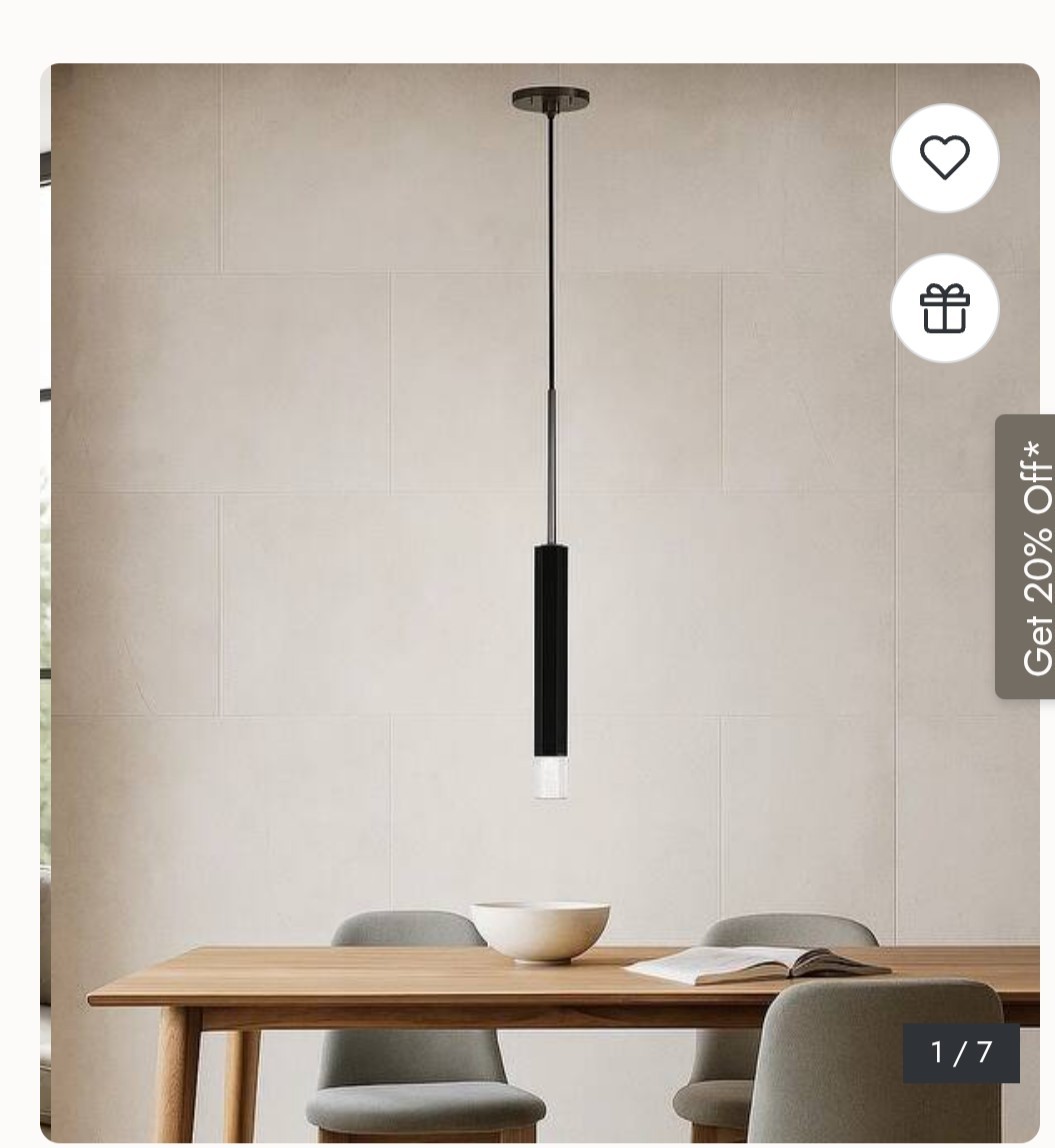 Pendant Light Fixture Bubble Glass LED gallery