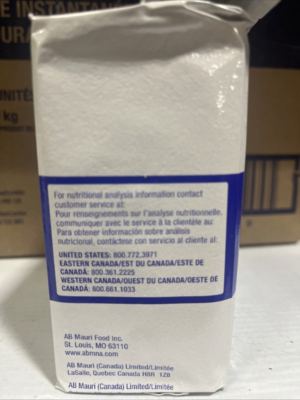 Fleischmann's INSTANT DRY YEAST 1 Lb-Vacuum Sealed. Rolls Bread Bakers RapidRise gallery