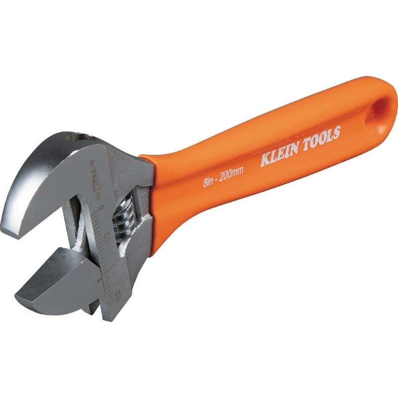 Klein Tools O5076 Extra-Capacity Adjustable Wrench, 6.5-Inch gallery