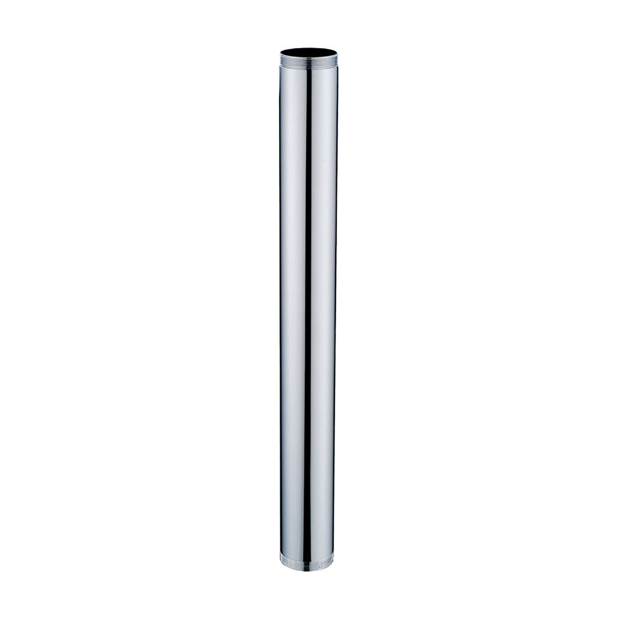 1-1/2" x 12"in 22GA Threaded Sink Drain Tube Tubular Chrome Plated Brass USA NEW gallery