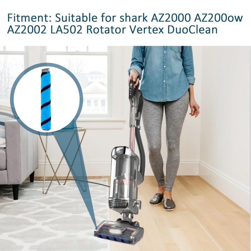 Vacuum Cleaner Roll Brush, Soft Rolling Brush & Self Cleaning Replacement Rol... gallery