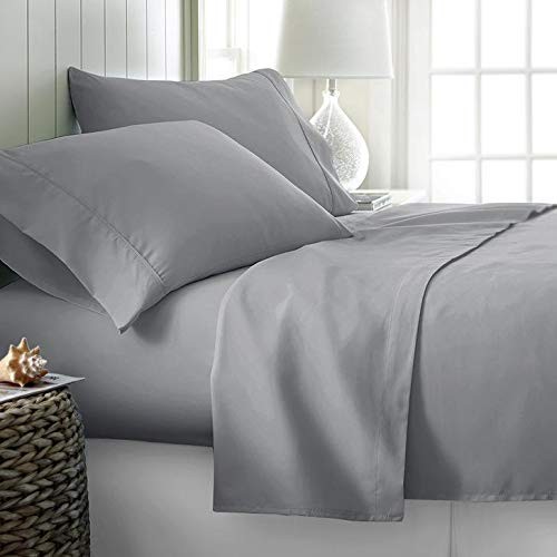 Split King Sheet Set for Adjustable Beds – 5 Piece Set –100% Long Staple Cott... gallery