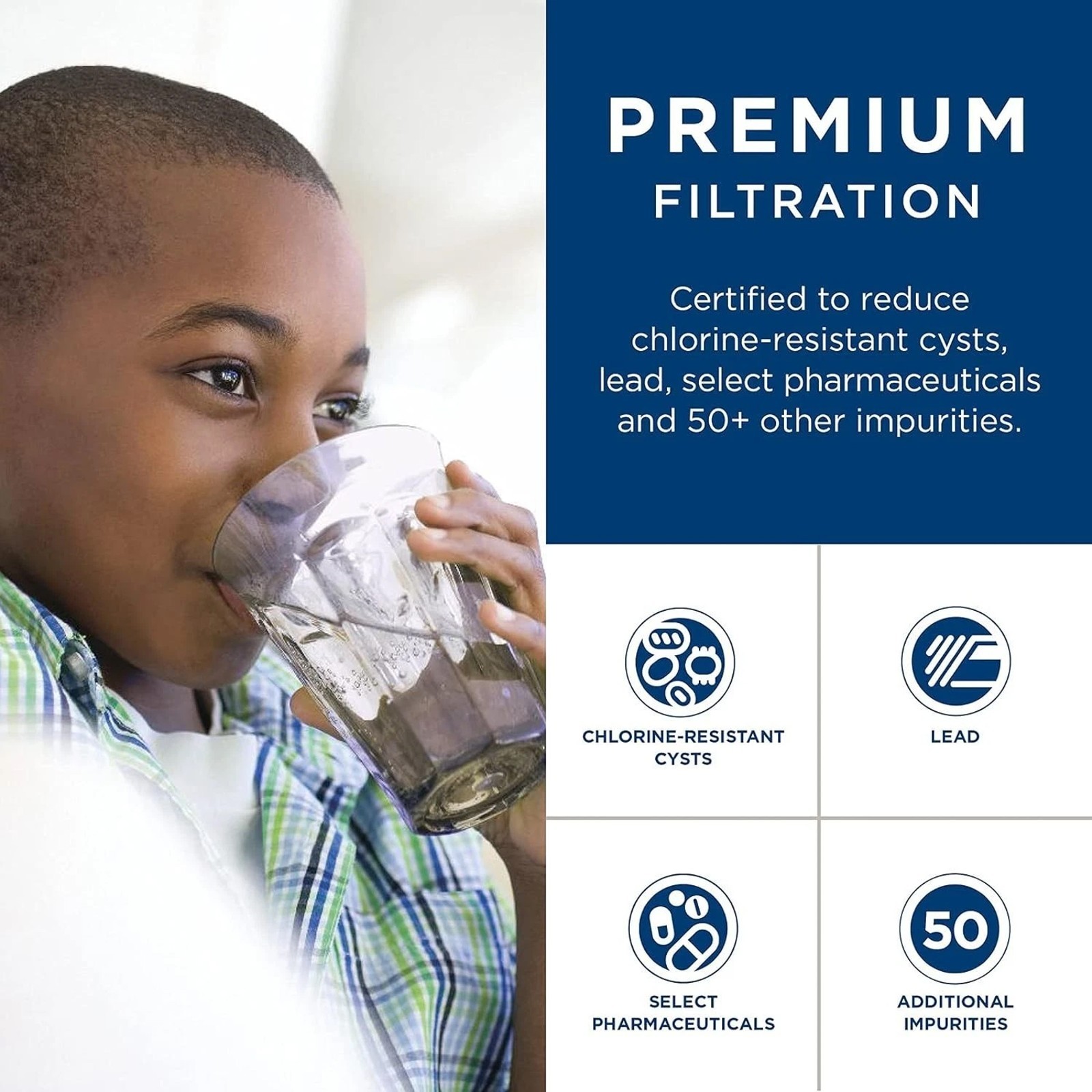 (3 Pack) Genuine GE XWFE Refrigerator Water Filter OEM Replacement XWF gallery