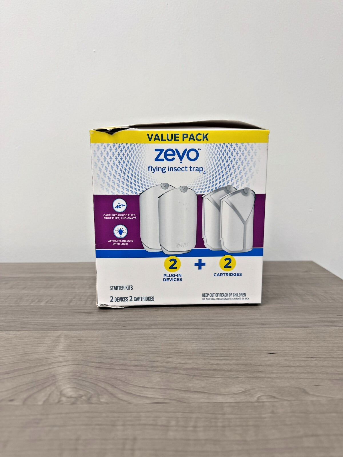 Zevo Flying Insect Trap Value Pack ( 2 Devices ) with Extra refills gallery