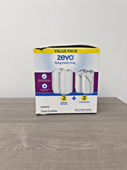 Zevo Flying Insect Trap Value Pack ( 2 Devices ) with Extra refills