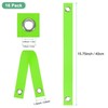16-Pack Tree Support Straps,1.5 Inch x 15.7 Inch Leaning Tree(Fluorescent Green) gallery