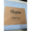 Bare Home Sheet Set Queen Blue NWT 100% Rayon from Bamboo 4 Piece Bedding gallery