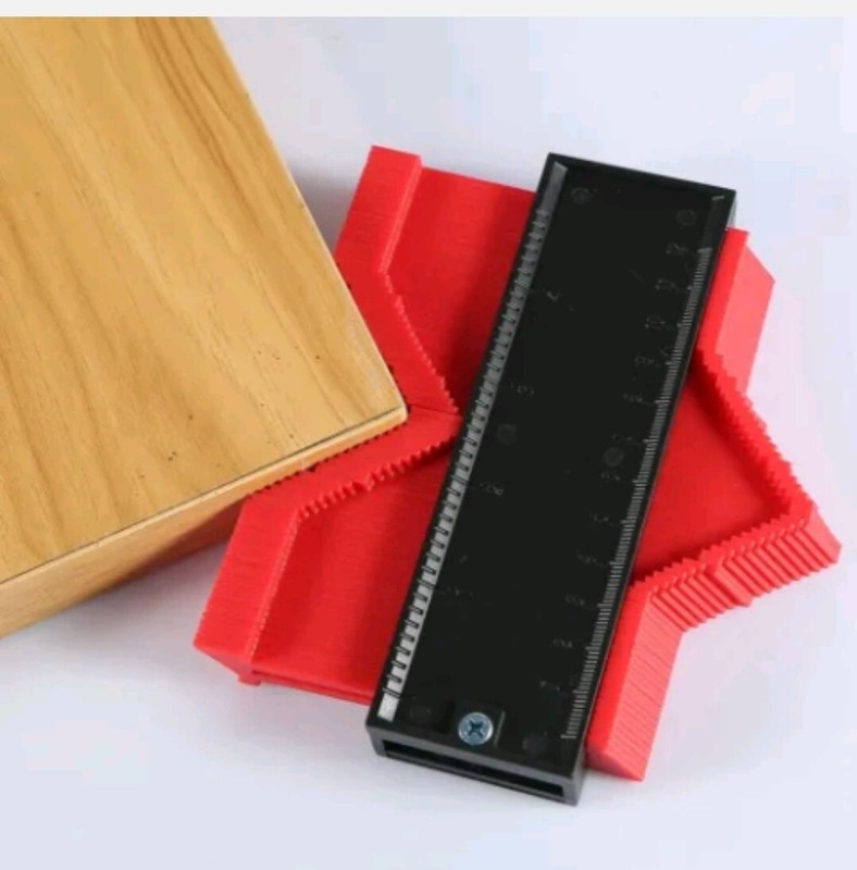 Shape Profile Contour Gauge Plastic Tool Duplicator Irregular Template Tracing gallery