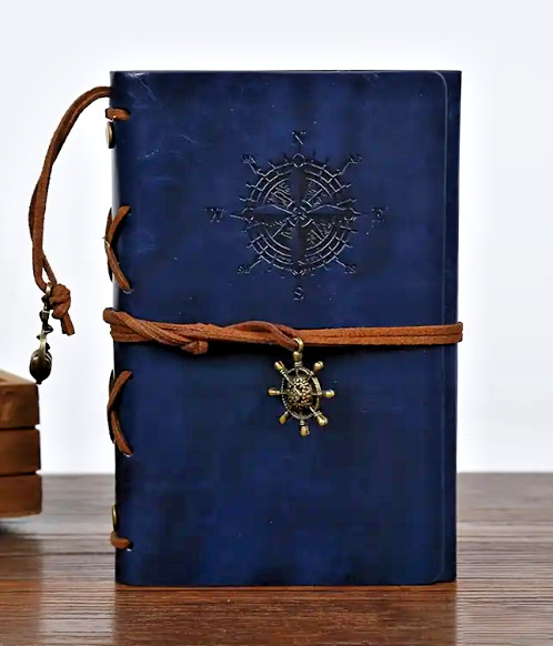 Nautical Spiral Notebook Refillable Writing Journal Notebook 4 Colors BLK1114 gallery