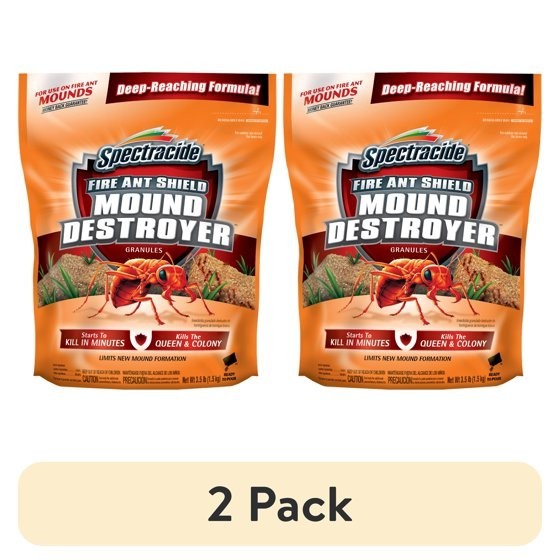 2 pack Spectracide Fire Ant Shield Mound Destroyer Granules 3.5 lb Ant Killer gallery