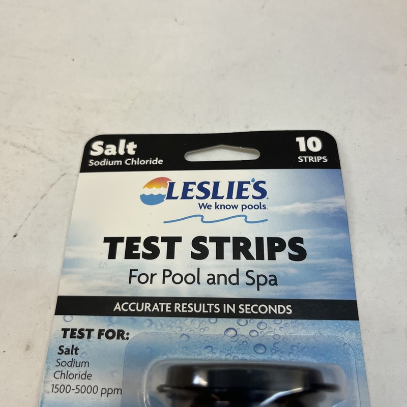 Leslie's Test Strips for Pool Salt Levels 10 Strips gallery