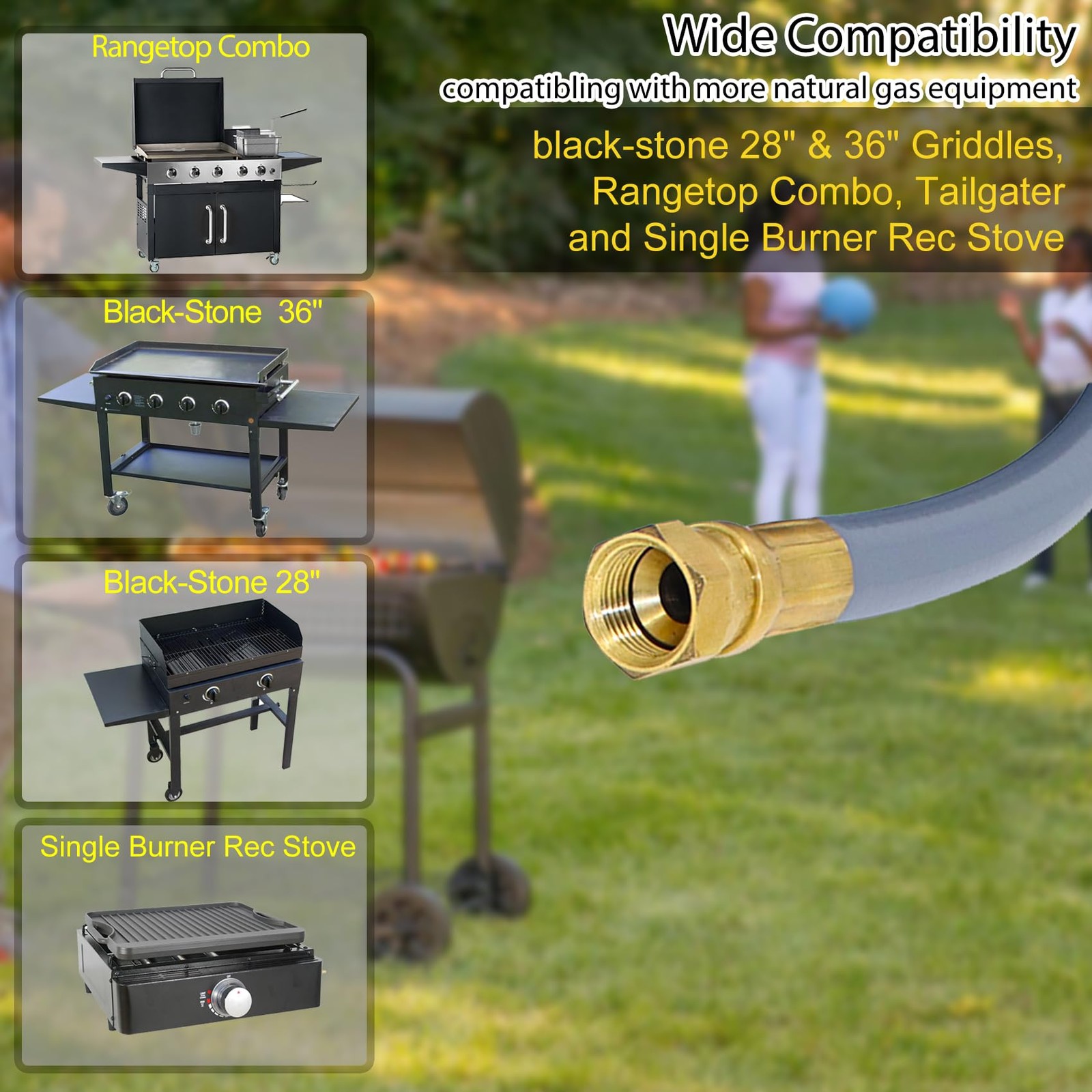 5249 Propane to Natural Gas Conversion Kit for Blackstone 28"-36" Griddles gallery