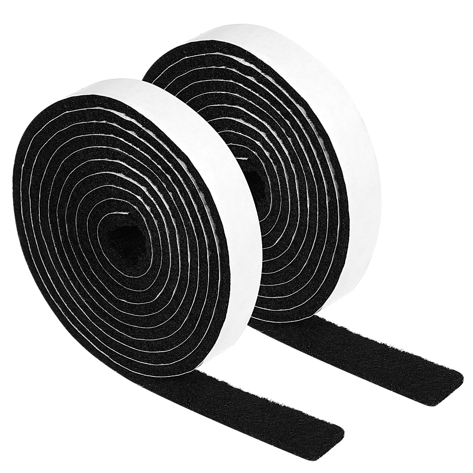 COMNICO 2 Rolls Felt Strip with Adhesive Backing, Non Slip Cuttable Felt Tape... gallery