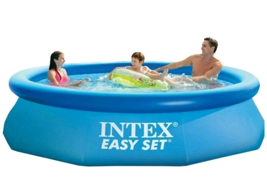 Intex Easy Set 10 FT x 30 Inch Above Ground Inflatable Round Swimming Pool ⭐⭐⭐⭐⭐ gallery
