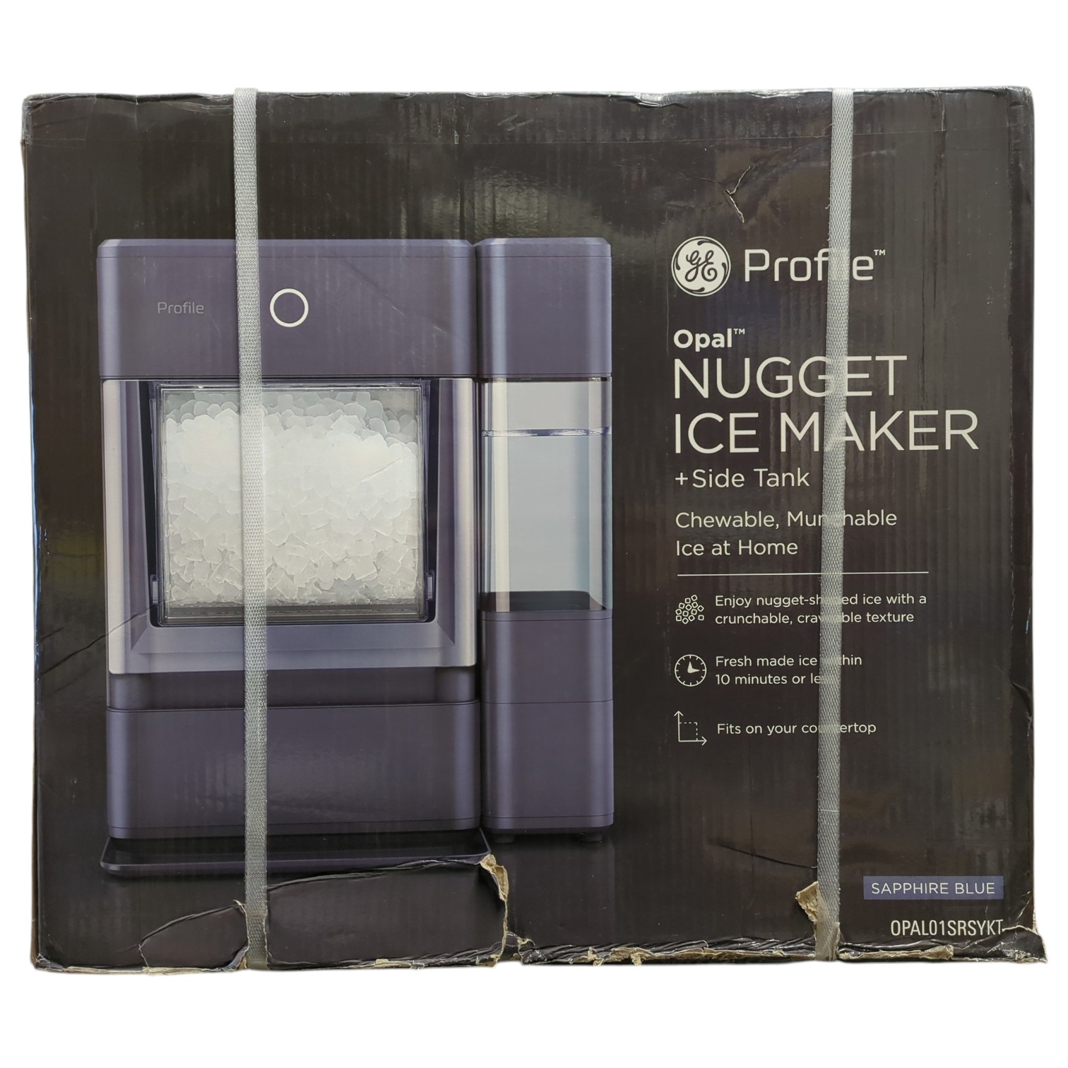 GE Profile Opal Nugget Ice Maker with Side Tank, Countertop Icemaker, Sapphire gallery