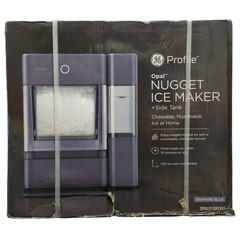 GE Profile Opal Nugget Ice Maker with Side Tank, Countertop Icemaker, Sapphire
