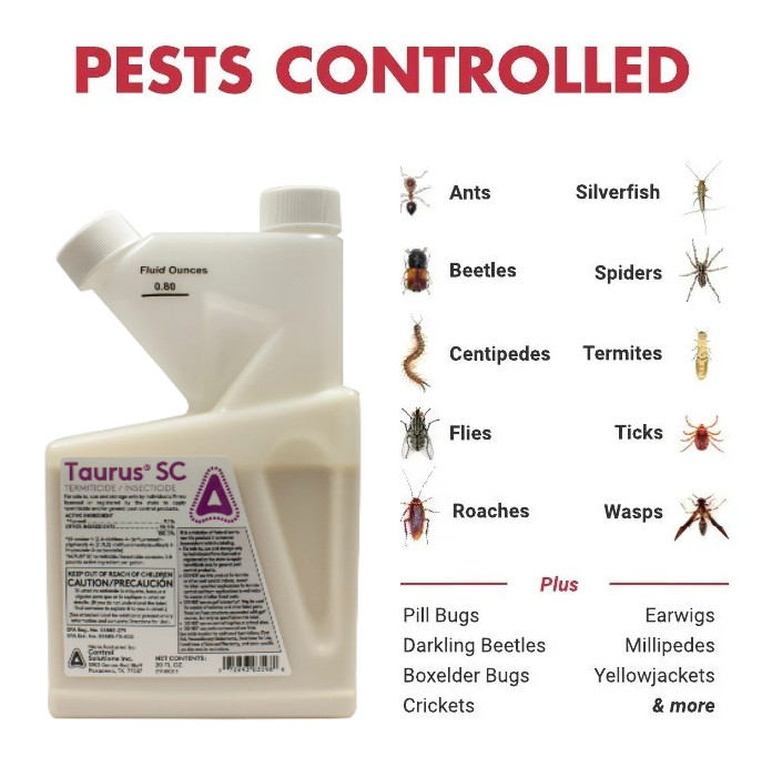 20 oz Taurus SC Insecticide Termite Ant Roach Bug Flea Generic Termidor FRESH gallery