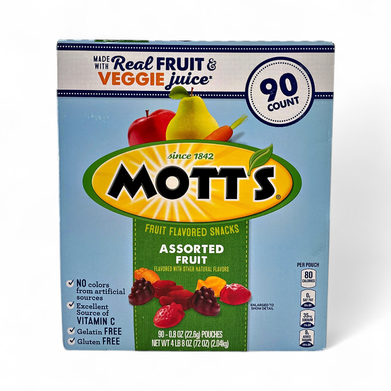 Mott's Assorted Fruit Flavored Snacks, 0.8 oz - 90 Count gallery