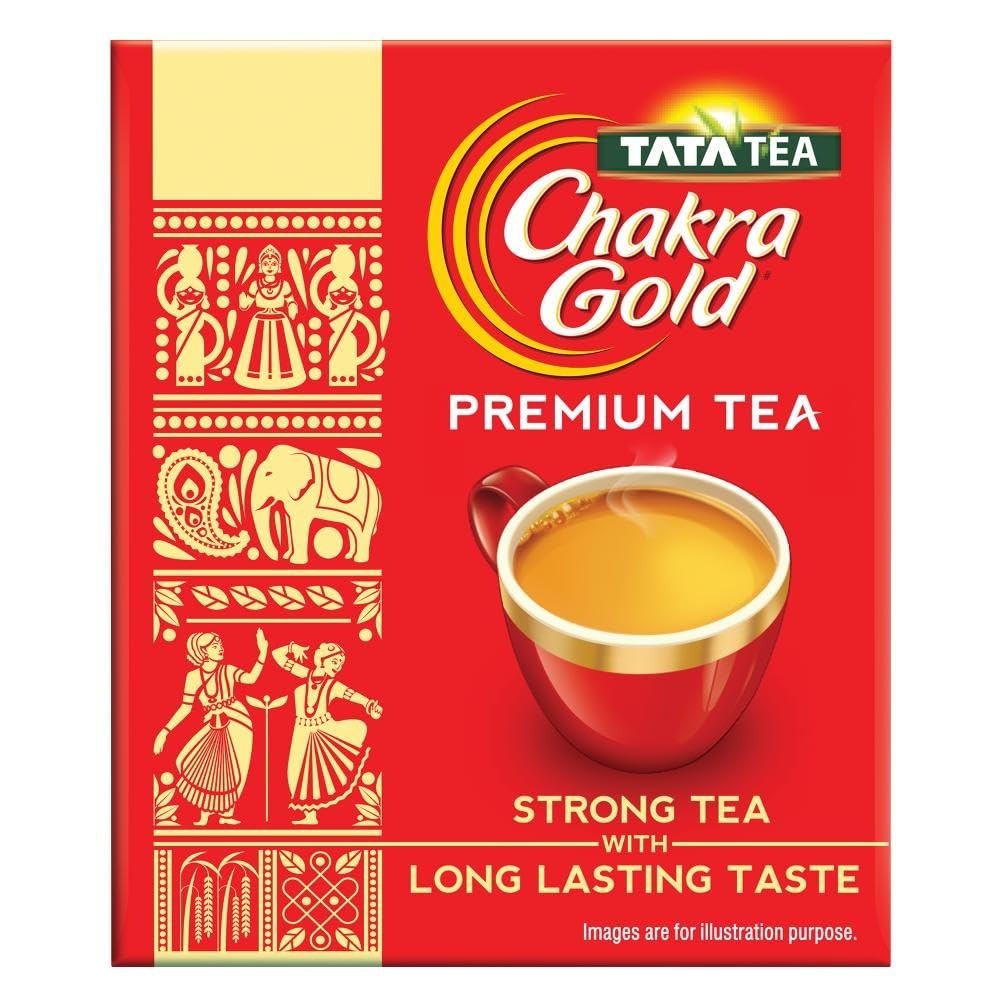 Tata Tea Chakra Gold ,Strong Tea With Long Lasting Taste ,Black Tea ,250 Gram gallery