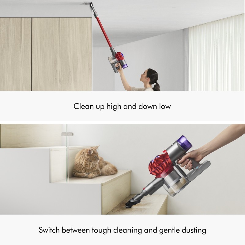 Dyson V8 Origin Cordless Vacuum | Red | Refurbished gallery