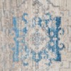 Machine Woven Crossweave Polyester 2'6''x9'10'' Runner Area Rug Oriental Ivory gallery