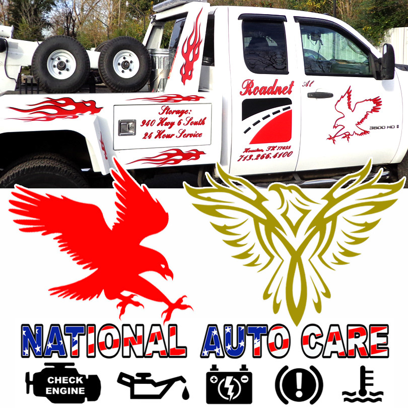 CUSTOM WEATHER PROOF VINYL DECALS / STICKERS - ANY LOGO / IMAGE AND LETTERING gallery
