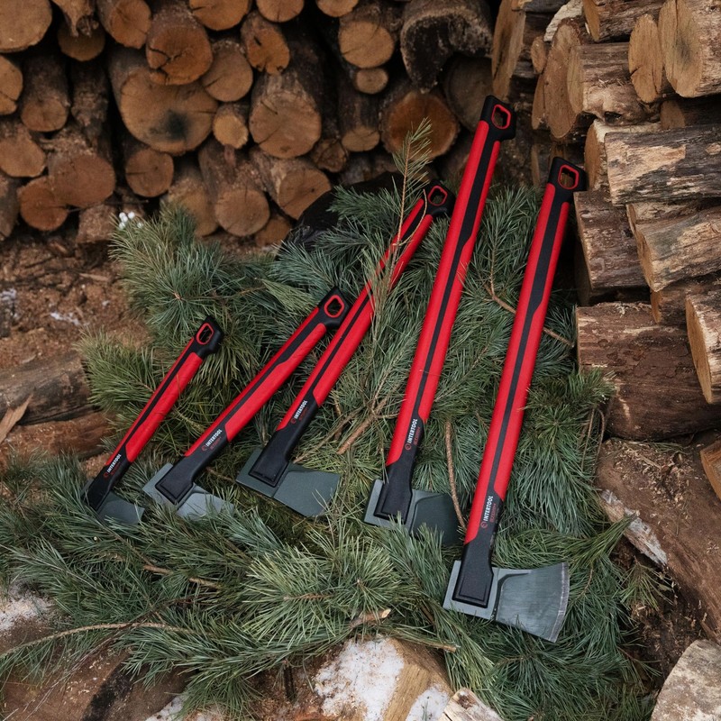 Intertool 28 Chopping Axe Tree Felling Ax Tool Deeper Cuts Wood Splitting gallery