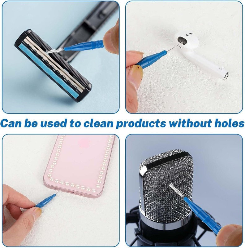 10 Pack Shower Head Cleaning Brush Set - Anti-Clogging Small Pore Gap Brushes gallery