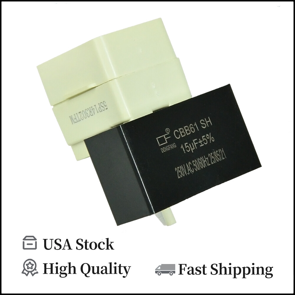 Refrigerator Compressor Start Relay & Capacitor For Whirlpool Maytag W10613606 gallery
