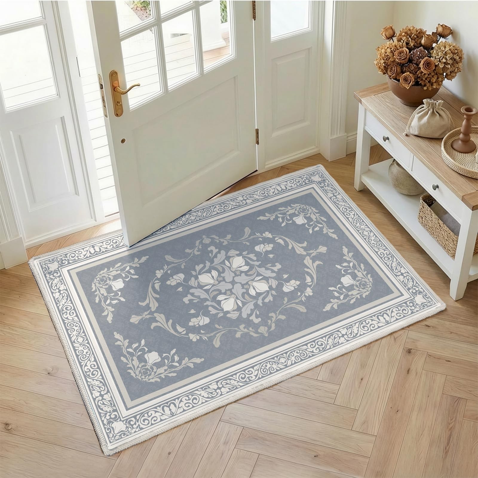 SOULFUL Medium Pile 2x3 Entryway Rug - Cozy Soft Underfoot Small Area Rug - G... gallery