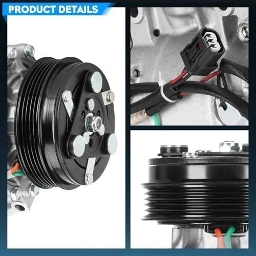 A/C Air Conditioner Compressor With Clutch Fit for Honda Fit 1.5L 2009-2014 gallery