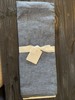 NEW Pottery Barn Belgian Flax Linen 16" x 126" Table Runner~Denim Blue Dark Blue gallery