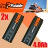 2PACK 4Ah Battery for PASLODE 6V Ni-MH 404717 902000 900400 900420 900600 Nailer gallery