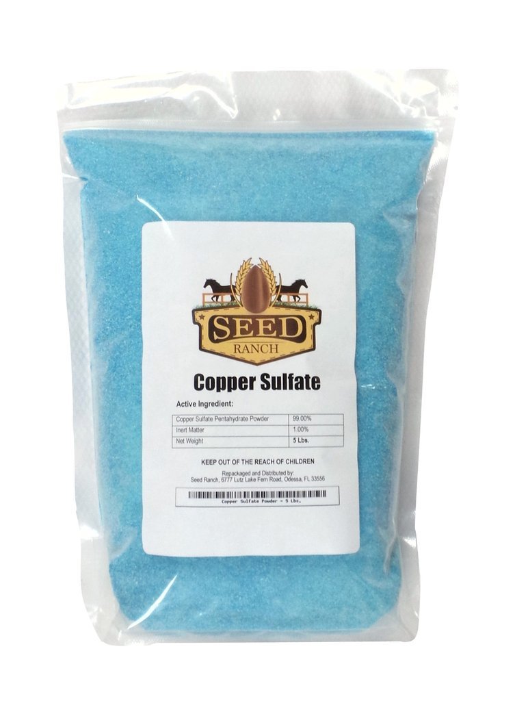 COPPER SULFATE POWDER - 99% PURE - FREE SHIPPING gallery