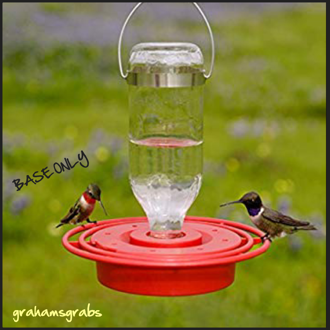 BEST-1 HUMMINGBIRD FEEDER REPLACEMENT BOTTOM BASE FITS 8, 32 & 72 oz MADE IN USA gallery