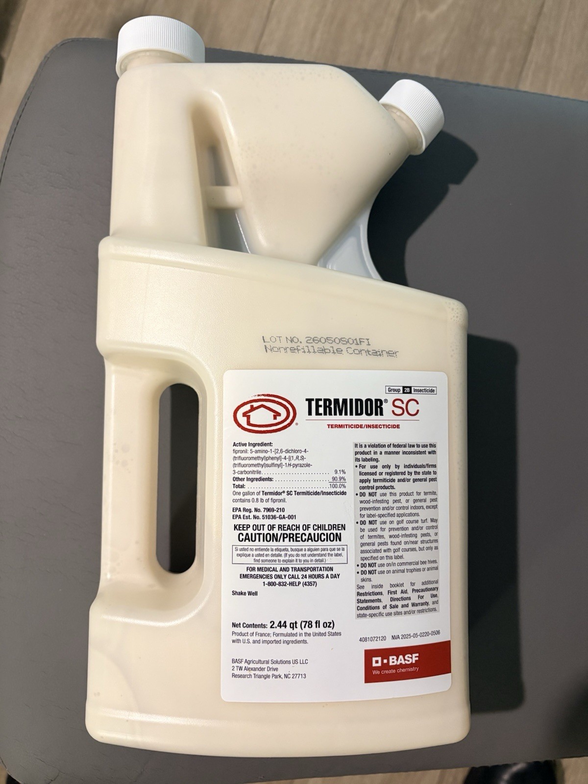 TERMIDOR SC 78 INSECTICIDE ANTS TERMITE KILLER 78oz - EXPRESS SHIPPING gallery