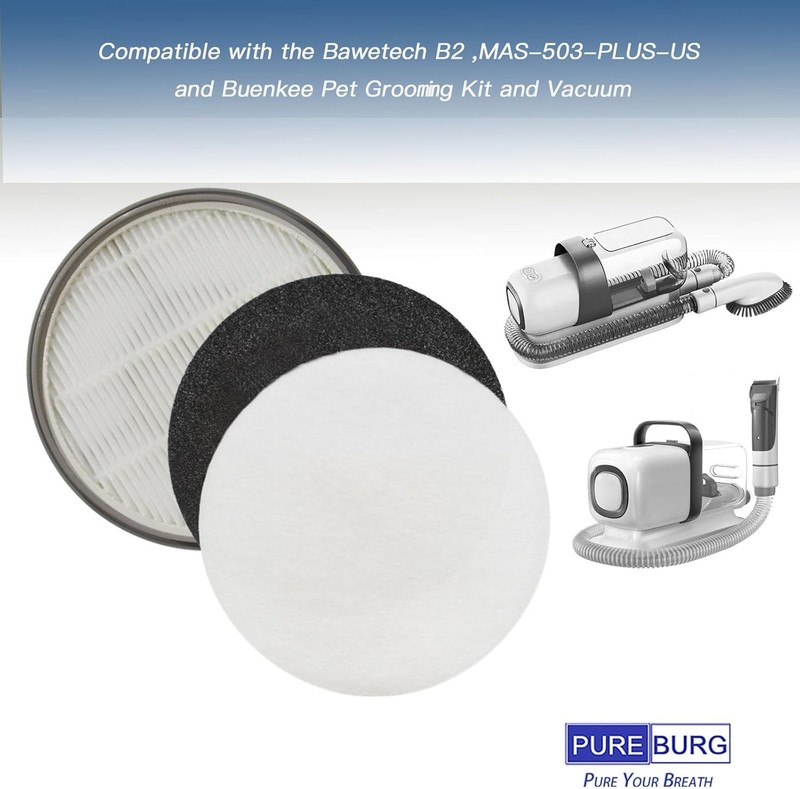 Replacement Filter Compatible with the Bawetech B2 MAS 503 PLUS US and Buenkee gallery