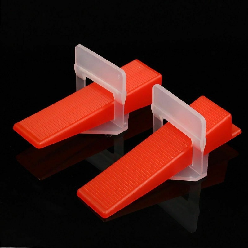 200-2000X Clip Tile Leveling System Kit Floor Wall 1-3mm Tile Spacer Tiling Tool gallery