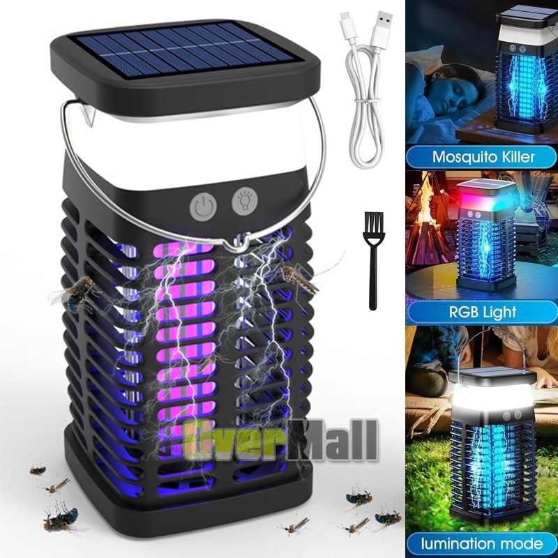Electric Fly Bug Zapper Mosquito Insect Killer LED Light Trap Pest Control Lamp gallery