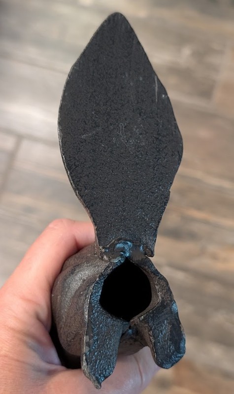 Rustic Cast Iron Standing Chipmunk Squirrel with Long Tail Door Stopper Wedge gallery