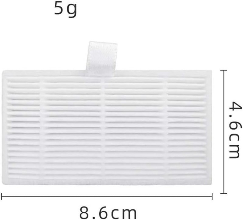 20pcs for Lydsto W2 Robot Vacuum kit,Side Brush Filter Mop Cloth Dust Bag Cle... gallery
