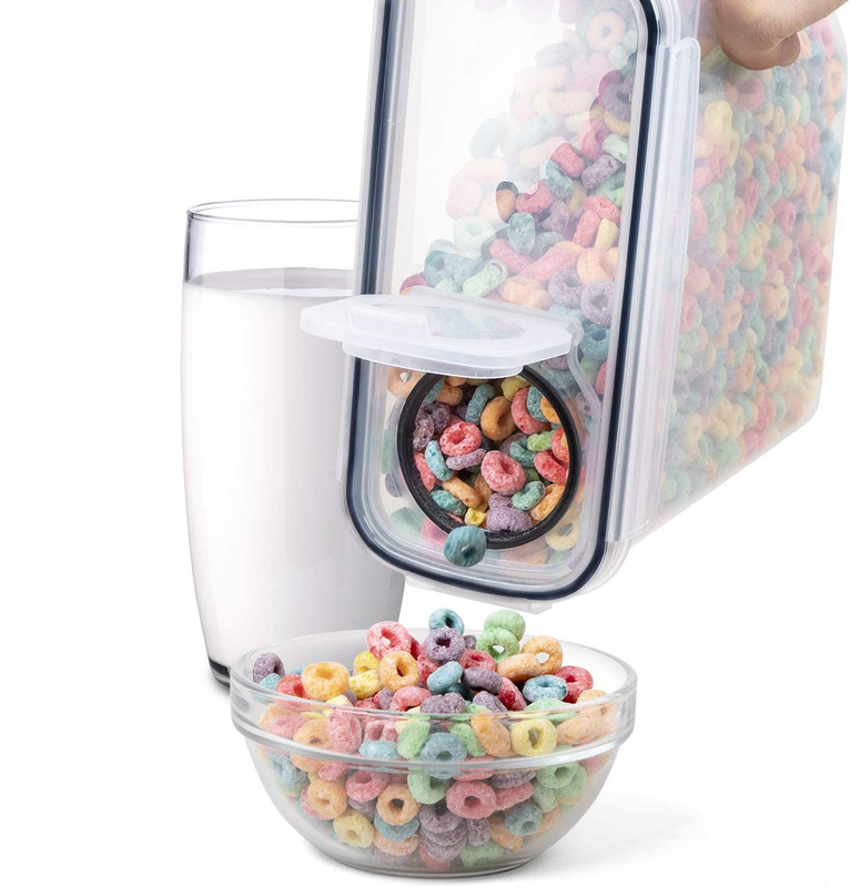 Cereal Container Set - 4 Pcs Airtight Large Dry Food Storage Containers(135.2oz) gallery